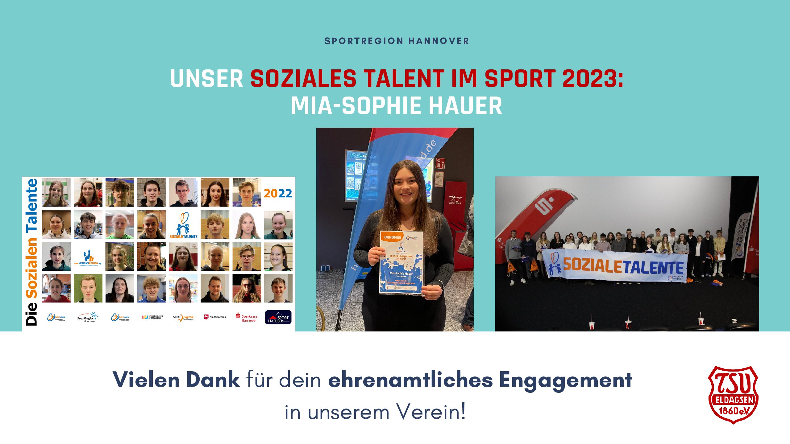 Unser Soziales Talent im Sport 2023