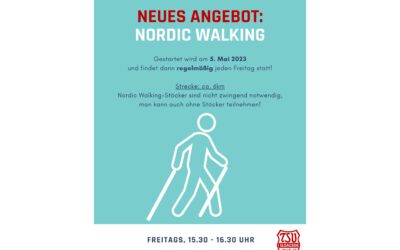 Neues Angebot im TSV: Nordic Walking