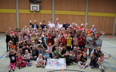 Auftaktveranstaltung zum Bewegungs-Pass beim TSV Eldagsen mit der SportRegion Hannover